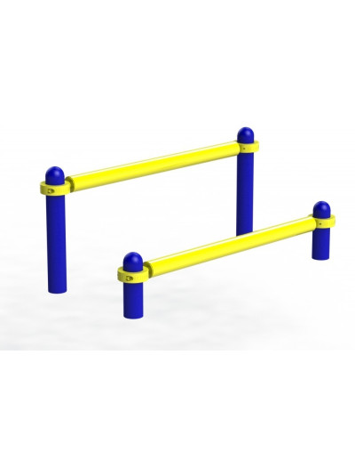 Воркаут бруси-прес дворівневі